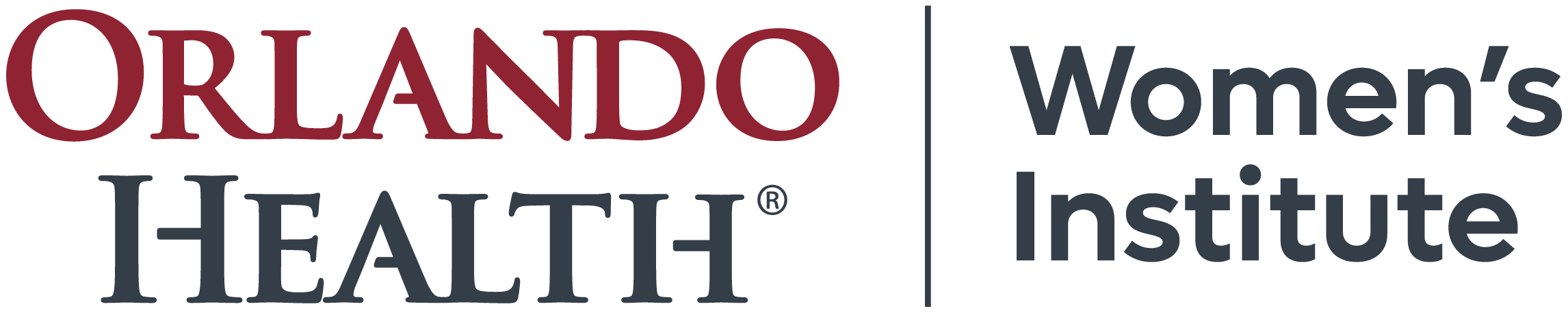 Orlando Health Logo and Women's Institute